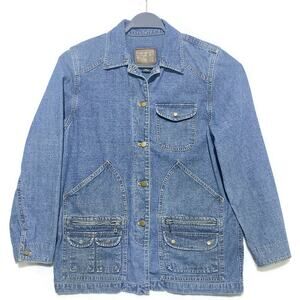 Lauren Jeans Company Jean Jacket Women's Size Small Blue Denim